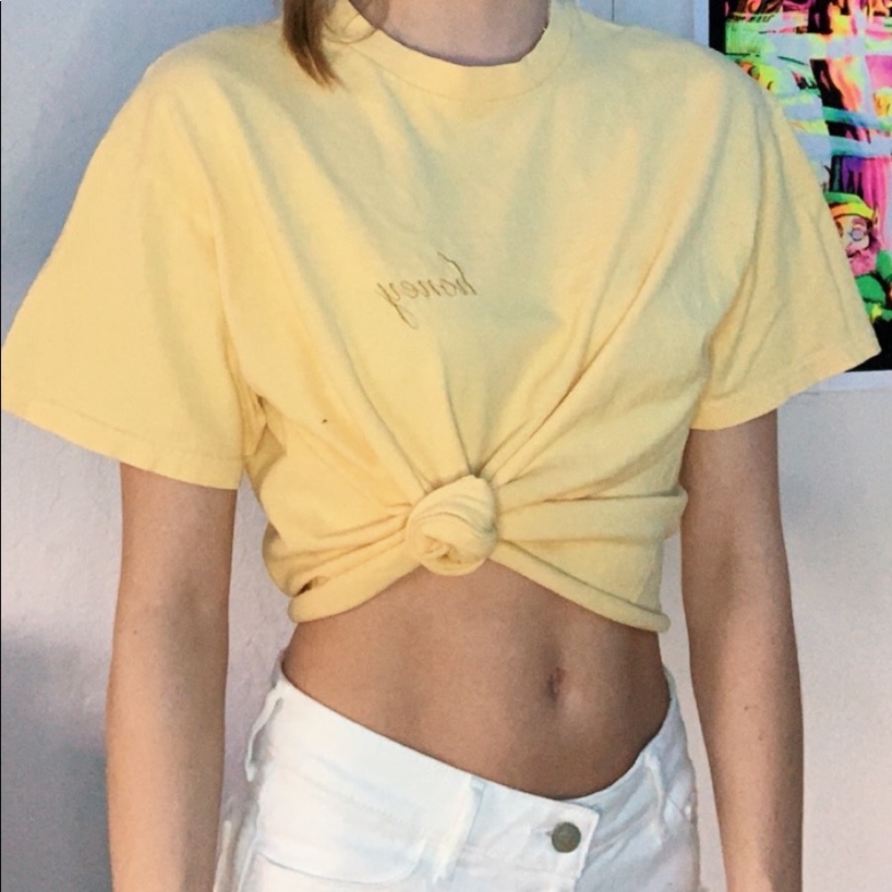 Brandy Melville Honey Tee